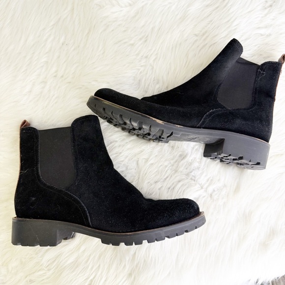 Sam Edelman Women's Jaclyn Round Toe Suede Booties Size 9 - Picture 2 of 8